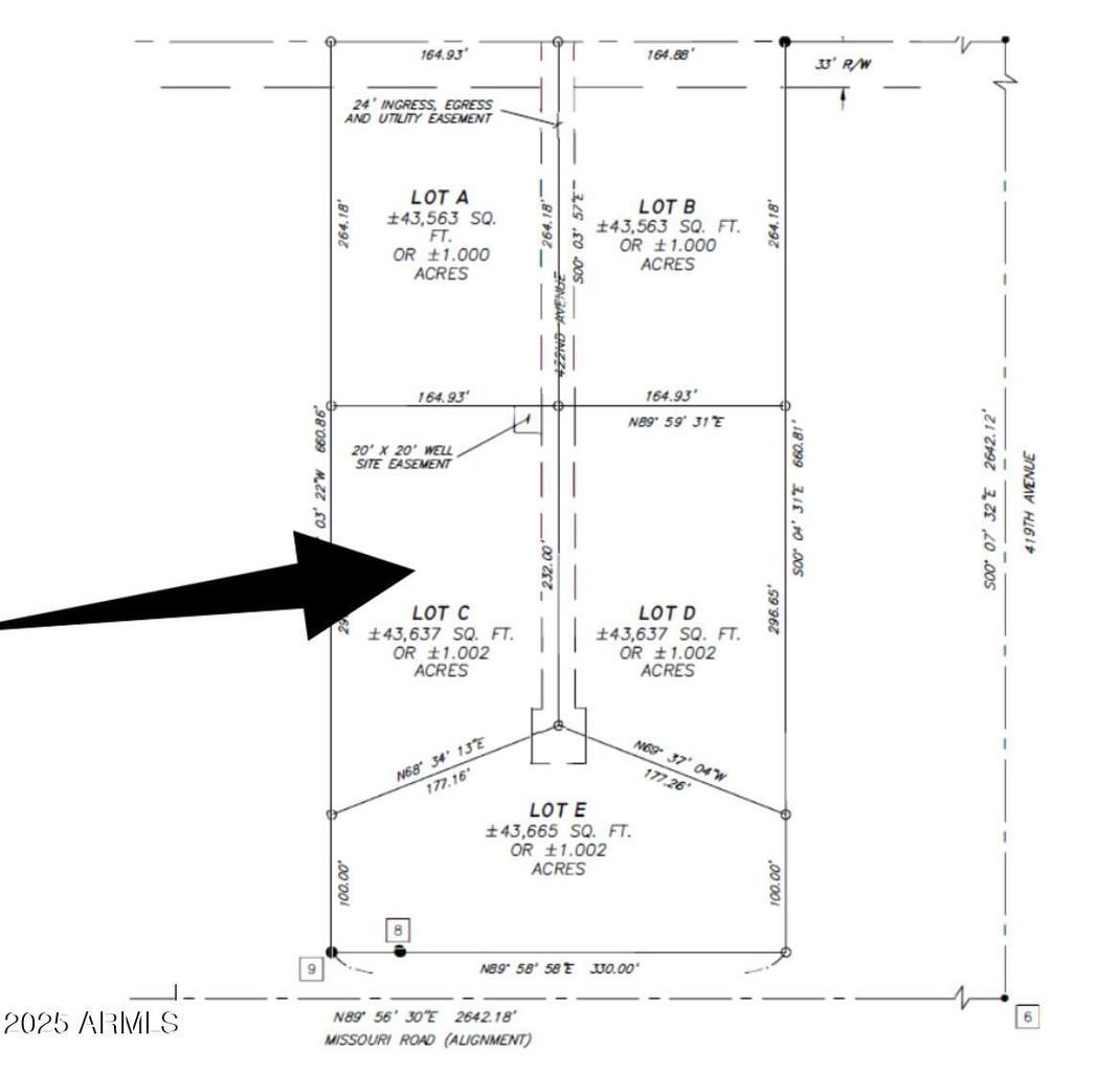 422XX W Bethany Home RD Lot C, Tonopah, AZ 85354